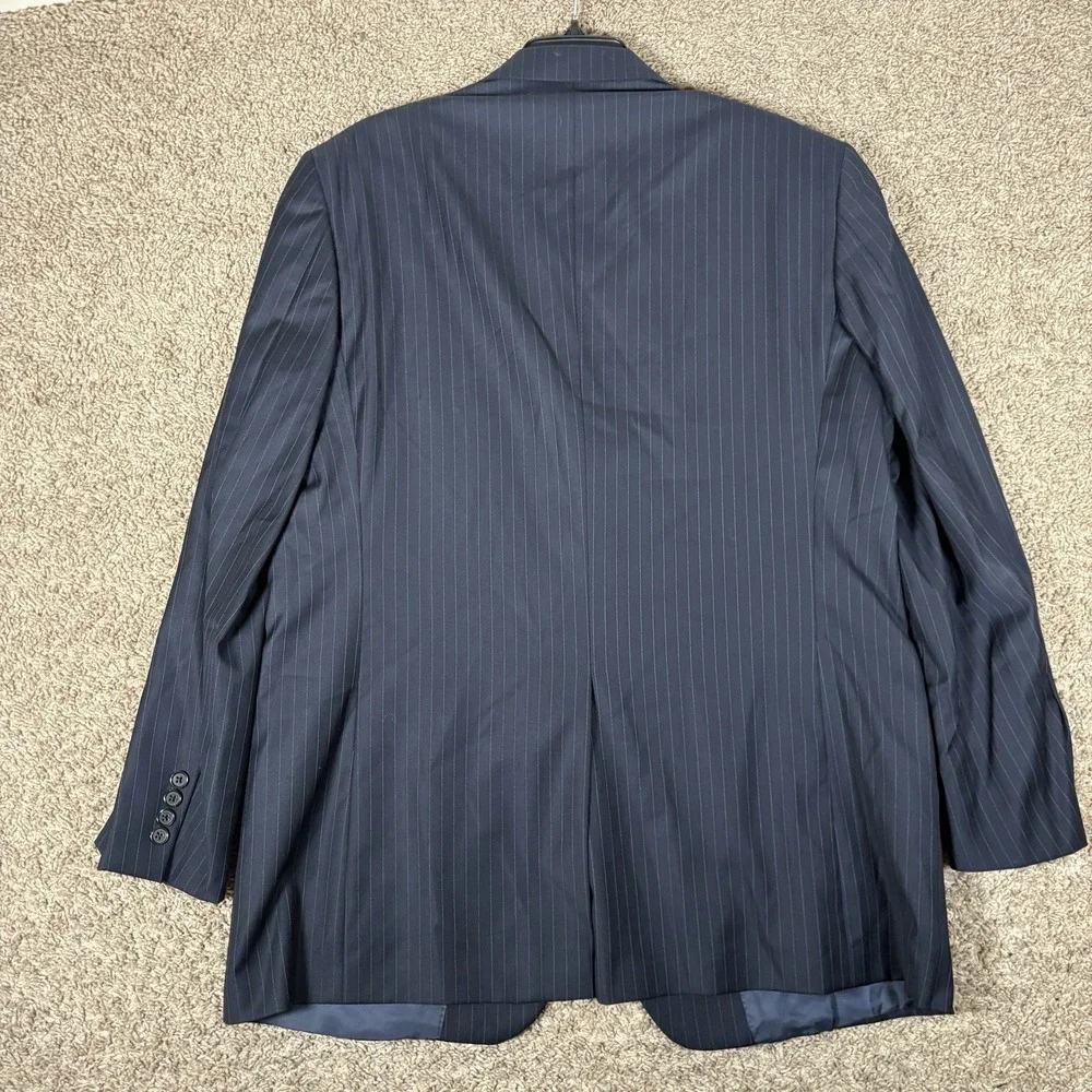 Brooks Brothers 1818 Madison Fit 2 Piece Suit Men's Size 45L 40x29 Saxxon Wool